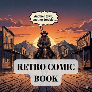 Personalized Retro Comic Book Art: Golden Age Superhero Portrait (digital Illustration Gift) - Etsy