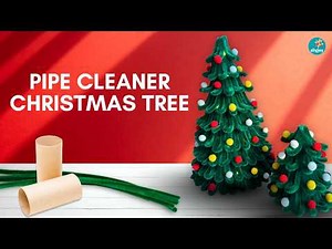 How to Make a Pipe Cleaner Christmas Tree | Easy Christmas Crafts
