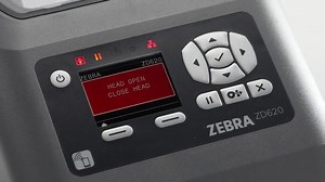 ZEBRA ZD420d Direct Thermal Desktop Printer 300 dpi Print Width 4 in Ethernet USB ZD42043-D01E00EZ