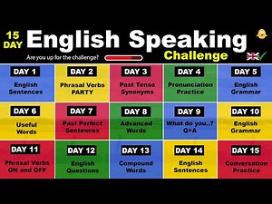 The 15-Day English Speaking Challenge!