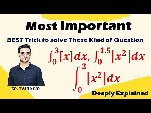 Definite Integration of Greatest Integer Function x Square