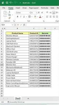 Scan and Track Inventory Automatically using barcode #excel #exceltips #exceltutorial
