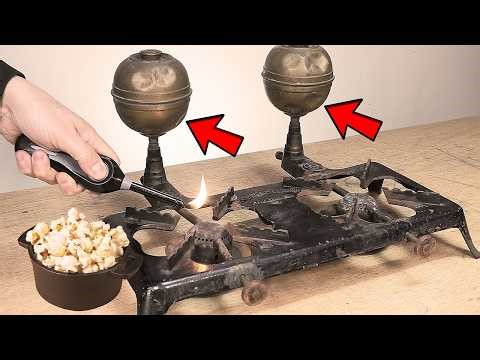 1900s Camping Stove Restoration "Svenska Standard"