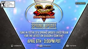 2.9K views · 120 reactions | Are you ready? #SFVSpringUpdate starts in just 1 hour!  Twitch.tv/CapcomFighters | Street Fighter | Facebook