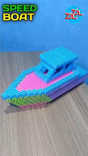 Membuat Speed Boat dari Lego | Make a Speed Boat from Lego #satisfying #asmr #lego #shorts