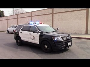 LAPD Newton Units Responding Code 3