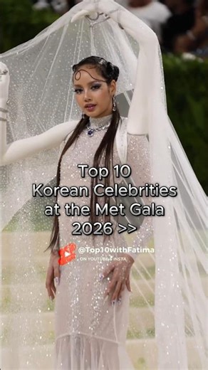 Koreans at met gala 2026 #fashion #metgala #metgala2026 #kpop #shortsviral