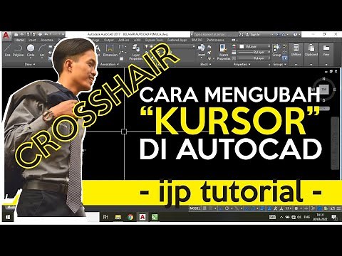 CARA MENGUBAH KURSOR DI AUTOCAD