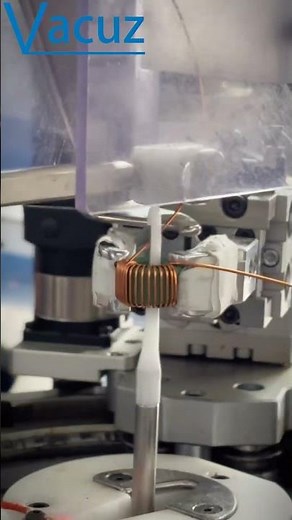 Factory Made 2 Stations Automatic Common Mode Toroidal Inductor Core Crochet Hook Winding Machine