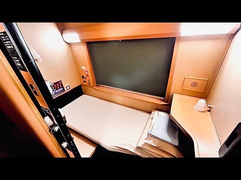 [Takamatsu to Tokyo] A Guide to the Sunrise Seto Sleeper Train "B Single" Private Room. A Journey...