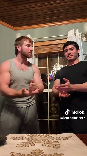 PSA: Alex chose the garage over the couch! #fyp #gay #mlm #boyfriends #jonahandalex