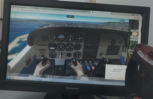 C999凤凰飞行社的模拟飞行教学（Geofs和FSX）10月30日录