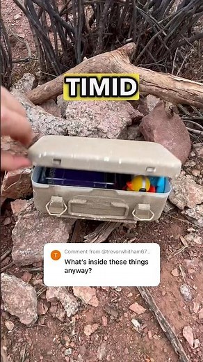 What is inside of a cache? Watch this to find out! 👀