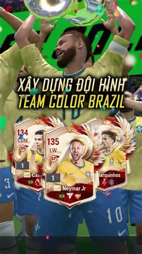 🔥 Building the Ultimate Brazil Dream Team. #FCOnline #InfinitePrime #UpdateH7