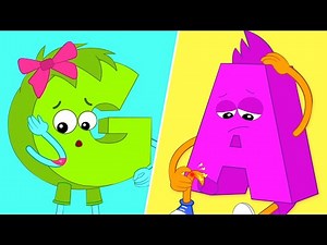 Boo Boo Song And Cartoon Video for Children by Mr Alphabet