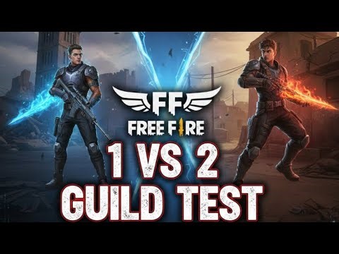 H X4 ☠️ ID CHEK AND GUILD TEST 1VS2 ☠️ PHONE PLAYER FULL SUPPORT 🤯🔥 TARGET 1K 🎯