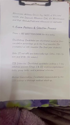 Selection process in SSC TECH