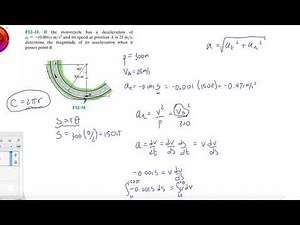 Problem F12-31 Dynamics Hibbeler 13th (Chapter 12)