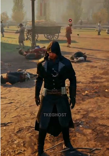 Assassin's Creed Unity Gameplay Featuring the Ghost Character