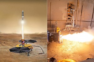 NASA's Mars Ascent Vehicle (MAV) Successfully Completes Motor Tests