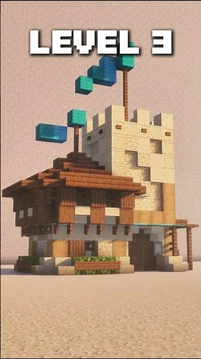 Minecraft Desert Starter Base Ideas – 3 Build Levels