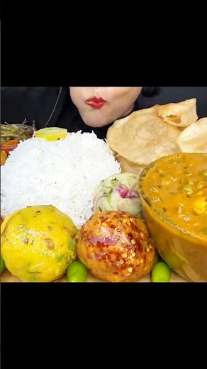 ASMR EATING SPICY 🔥🥵 FOOD #mukbang #asmreating #youtubeshorts #food #eatingsounds #ytshorts
