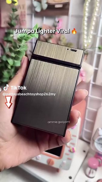 🥰👍Pemetik api elektronik cas USB pantas! Tahan lembap & tekanan, kekal rasa