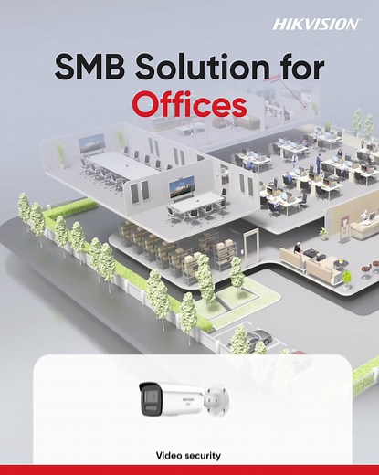Battling hardware isolation or complicated staff management in your small/medium-sized office?🏢💼 No more! Say hello to integrated systems for CCTV, alarms and access🔐📹, time management⏰ and more! No IT expert on site? No problem! We've got you covered with manageable cloud-based solutions 🌐💻 Make the most out of technology! Explore more: https://www.hikvision.com/en/solutions/solutions-for-small-medium-business/small-offices/ #Office #SMB #Solution #Hikvision💪🚀 | Hikvision