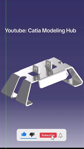 Sheet metal modeling for bigginers! #fy #engineering #3d #fpy #creator TikTok