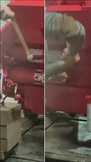 Cummins K38 || Look How Cqstart Mechanical Spring Starter Start Such Large Engine Only by Hand