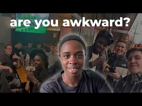 Being awkward is kinda uncomfortable