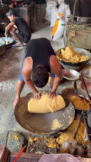1.2M views · 4K reactions | Amazing Soan Papdi Making in Village | Sarkari Foodie | Facebook