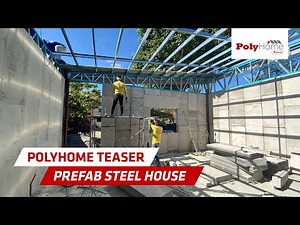 PREFAB STEEL HOUSE TEASER | Polywall Philippines