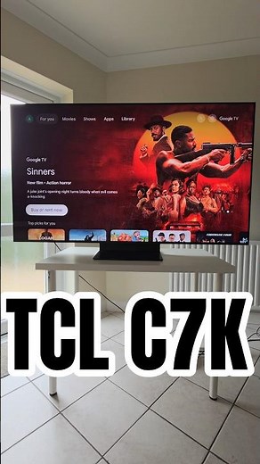 TCL C7K: Game Changing Mini LED TV