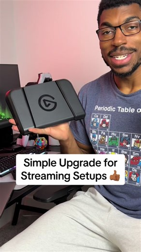 This elgato Stream Deck foot pedal has been a Game Changer for my streaming setup 💪🏾 #streamer #gadgets #tech #gaming #pcsetup