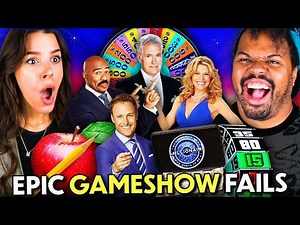 Adults Try Not To Fail - Epic Gameshow Moments! (Family Feud, Jeopardy, Price Is Right)