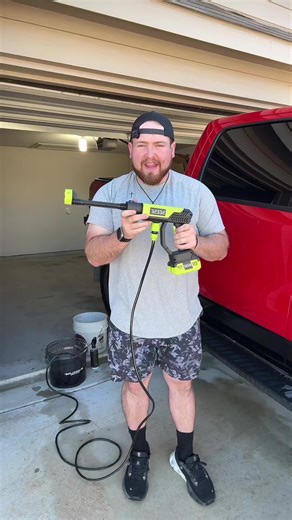 Portable Handheld Power Washer for Easy Outdoor Cleaning