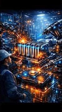 How EV Battery Packs Are Assembled Inside Gigafactories