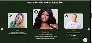 How can I create a video testimonials slider on my website?