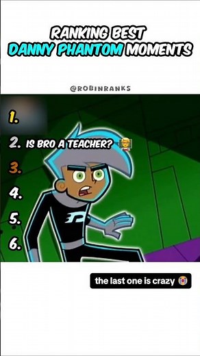 Ranking Danny Phantom moments😭👻