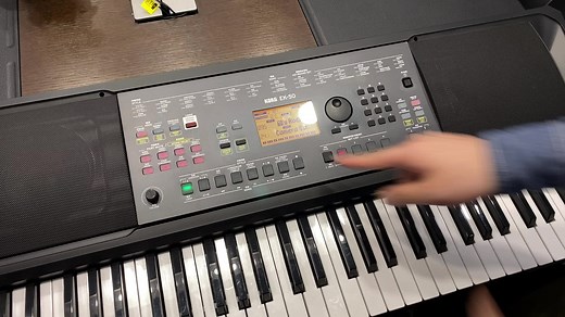 KORG EK-50流水账入门教程