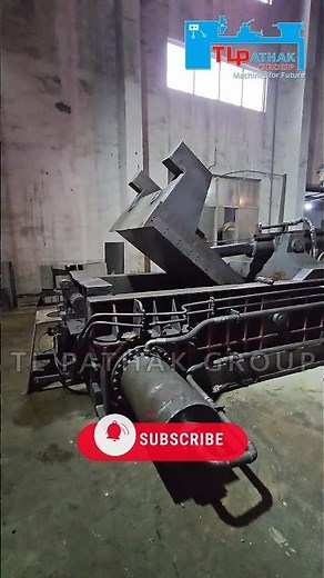 Triple Action Scrap Bailing Press Machine by TL PATHAK GROUP - Crush Massive Scrap Metal in Seconds!