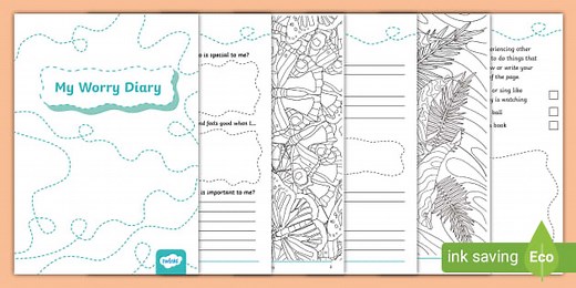 My Worry Diary KS2