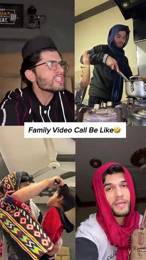 Family Video Call Moments: Laughter and Fun Captured