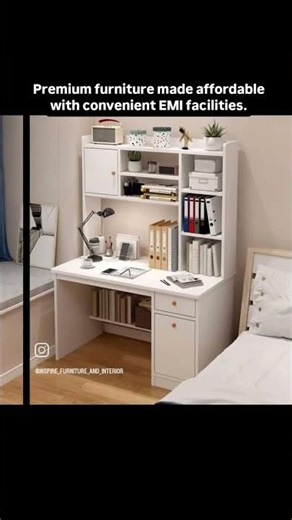 Modern computer table designed for comfort and productivity. Strong structure, premium finish#viral