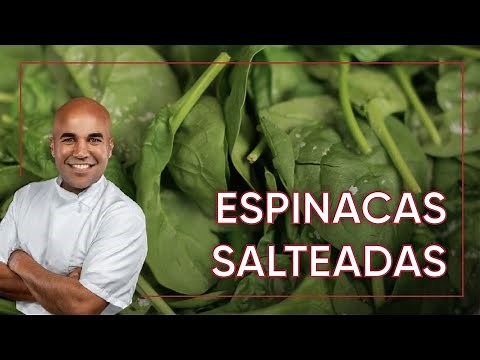 Sautéed Spinach Recipe | Easy and Delicious | Chef Piñeiro