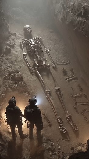 Archaeologists Uncover 20-Foot Skeletons in Egyptian Tomb.mp4 | Ancient Aliens