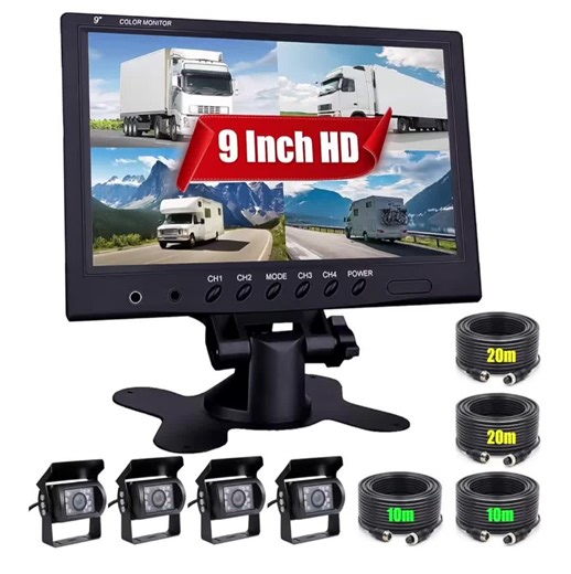 I’ve got 4 cameras and ONE screen 👀 Before I install them… 👉 Where would you fit each camera on a van? Rear?, Sides?, High brake light?, Inside load area? #VanBuild#VanLifeUK#TransitVan#CamperVanBuild#VanMods