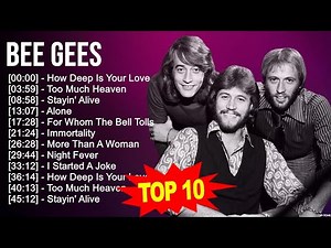 B e e G e e s Greatest Hits ☀️ 70s 80s 90s Oldies But Goodies Music ☀️ Best Old Songs