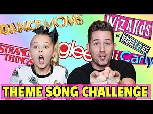 TV THEME SONG CHALLENGE // WITH JOJO SIWA!!!